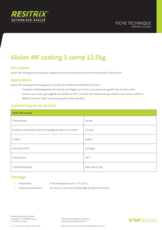 Alulon MF coating - FT